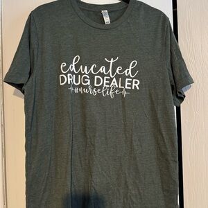 Bella Canvas Dark Green Short Sleeve Tee